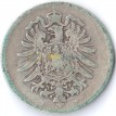 Германия 1875 1 марка D (F-VF)