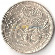 Италия 1995 100 лир ФАО