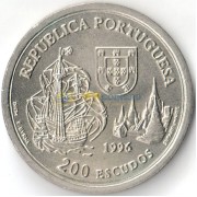 Португалия 1996 200 эскудо Альянс с Сиамом 1512 Португалия 1996 200 эскудо Альянс с Сиамом 1512