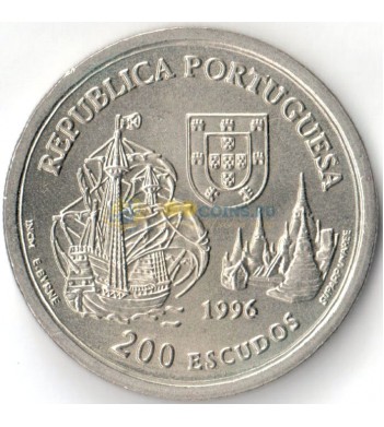 Португалия 1996 200 эскудо Альянс с Сиамом 1512