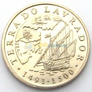 Португалия 2000 200 эскудо Земля Лабрадор