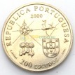 Португалия 2000 200 эскудо Земля Лабрадор