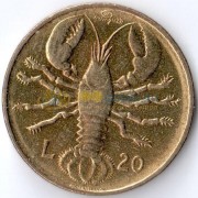 Сан-Марино 1974 20 лир Рак