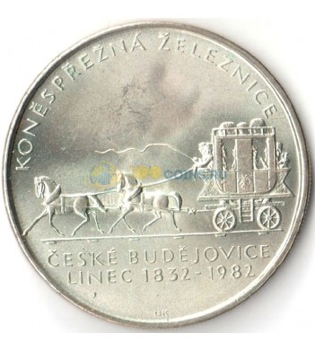 Чехословакия 1982 100 крон Ческе-Будеевице