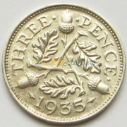 Великобритания 1935 3 пенса