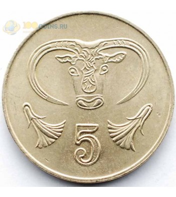 Кипр 2001 5 центов