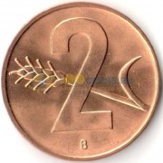 Швейцария 1968 2 раппена