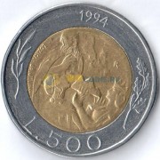Сан-Марино 1994 500 лир Святой Марин