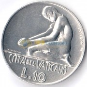 Ватикан 1978 10 лир Юноша