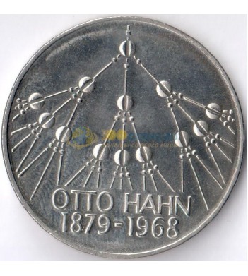 ФРГ 1979 5 марок Отто Ган