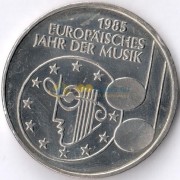 ФРГ 1985 5 марок Европейский год музыки