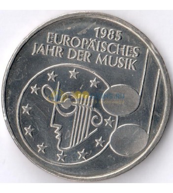 ФРГ 1985 5 марок Европейский год музыки