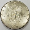 Норвегия 1975 5 крон 100 лет норвежской кроне