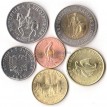 Албания 2000-2012 набор 6 монет