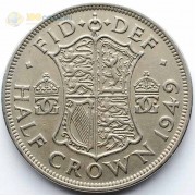 Великобритания 1949 1/2 кроны