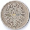 Германия 1874 1 марка F (F-VF)