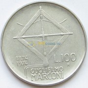 Италия 1974 100 лир Гульельмо Маркони