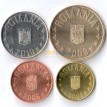 Румыния 2005-2015 набор 4 монеты