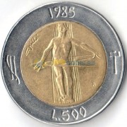 Сан-Марино 1985 500 лир Борьба с наркотиками Сан-Марино 1985 500 лир Борьба с наркотиками