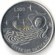 Ватикан 1969 100 лир Ангел