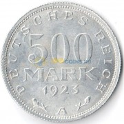 Германия 1923 500 марок A