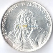 Сан-Марино 1980 1000 лир Бенедикт Нурсийский