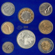 Сан-Марино 2001 набор 8 монет (буклет)