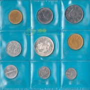 Сан-Марино 1979 набор 9 монет (запайка)
