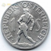 Австрия 1946 1 шиллинг