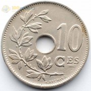 Бельгия 1926 10 сантимов BELGIQUE