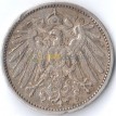 Германия 1907 1 марка A (F)