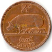 Ирландия 1964 1/2 пенни Свинья и поросята Ирландия 1964 1/2 пенни Свинья и поросята