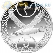 Мэн 2017 5 пенсов Стриж