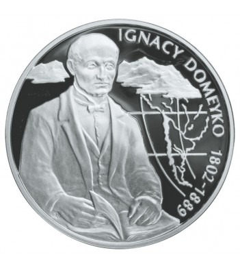 Польша 2007 10 злотых Игнатий Домейко (серебро)