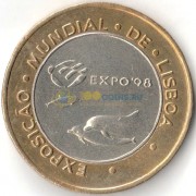 Португалия 1997 200 эскудо ЭКСПО дельфины Португалия 1997 200 эскудо ЭКСПО дельфины