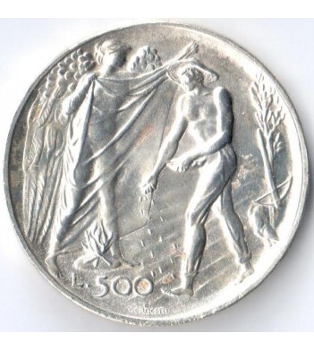 Сан-Марино 1976 500 лир Сеятель (серебро)