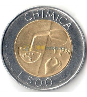 Сан-Марино 1998 500 лир Химия
