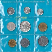 Сан-Марино 1980 набор 9 монет (запайка)