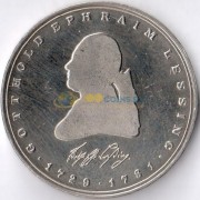 ФРГ 1981 5 марок Готхольд Эфраим Лессинг