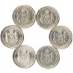Сербия 2006-2012 Набор 6 монет 20 динар
