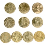 Польша набор 10 монет 2002-2012 Художники