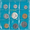 Сан-Марино 1981 набор 9 монет (запайка)