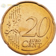 Нидерланды 2014 20 центов