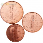 Нидерланды 2014 набор 1, 2 и 5 центов