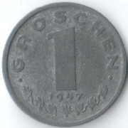 Австрия 1947 1 грош