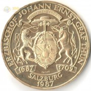 Австрия 1987 20 шиллингов Граф Тун