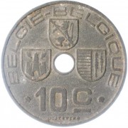 Бельгия 1941-1946 10 сантимов BELGIE - BELGIQUE