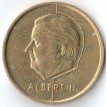 Бельгия 1996 5 франков BELGIE