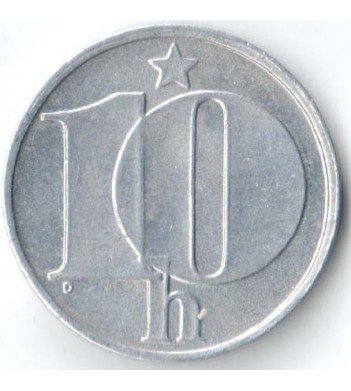 Чехословакия 1984 10 геллеров