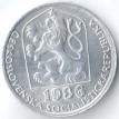 Чехословакия 1986 5 геллеров